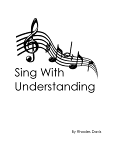 Sing With Understanding Cover